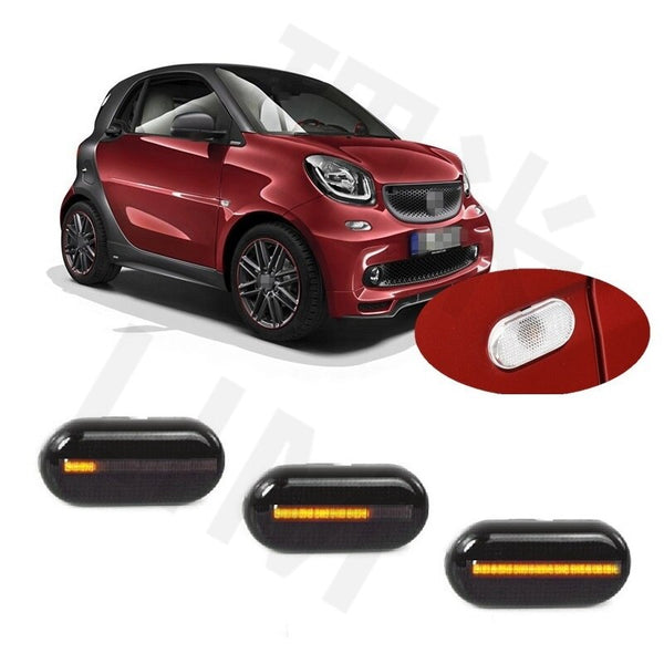 Sequential LED Dynamic Indicator Side Signal Light for Smart Fortwo 453 2014 2015 2016 2017 2018