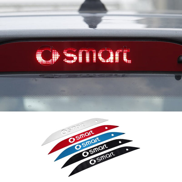 Hollow Car High Brake Light Stainless Steel Lamp Decal for Smart 453 Forfour